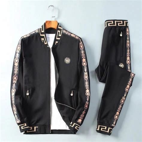 versace mens tracksuit|versace tracksuit men's sale.